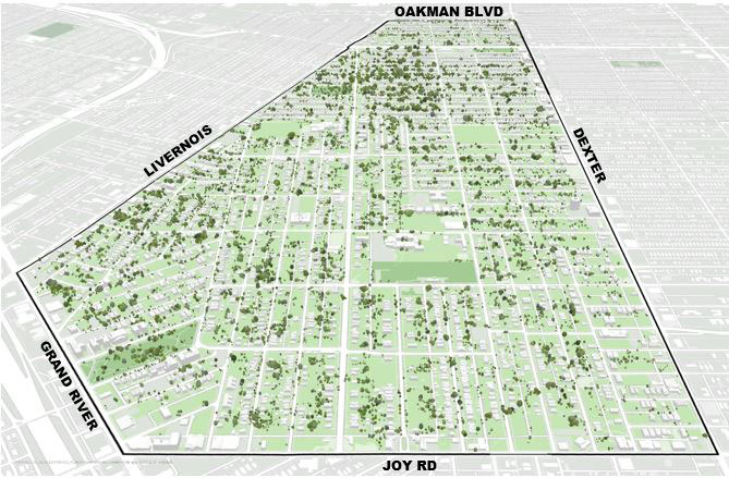 area map