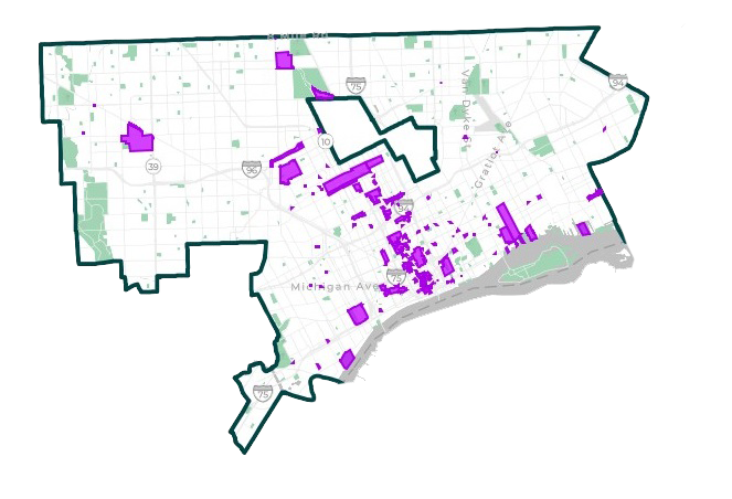 mapa del distrito