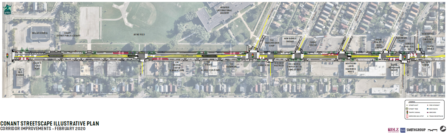 Conant Streetscape Community Meeting #3 Illustrative Plan 