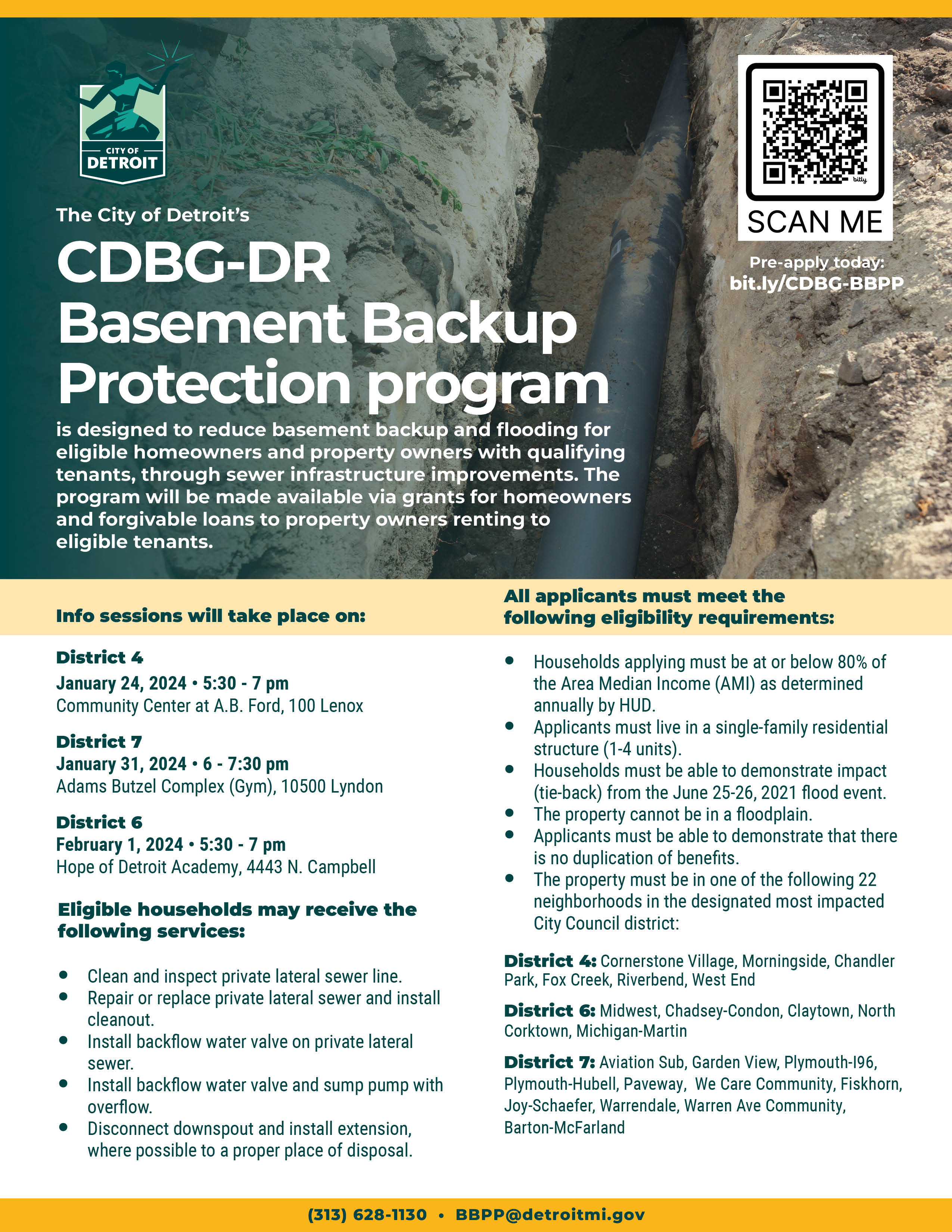 CDBG-DR BBPP Information Session