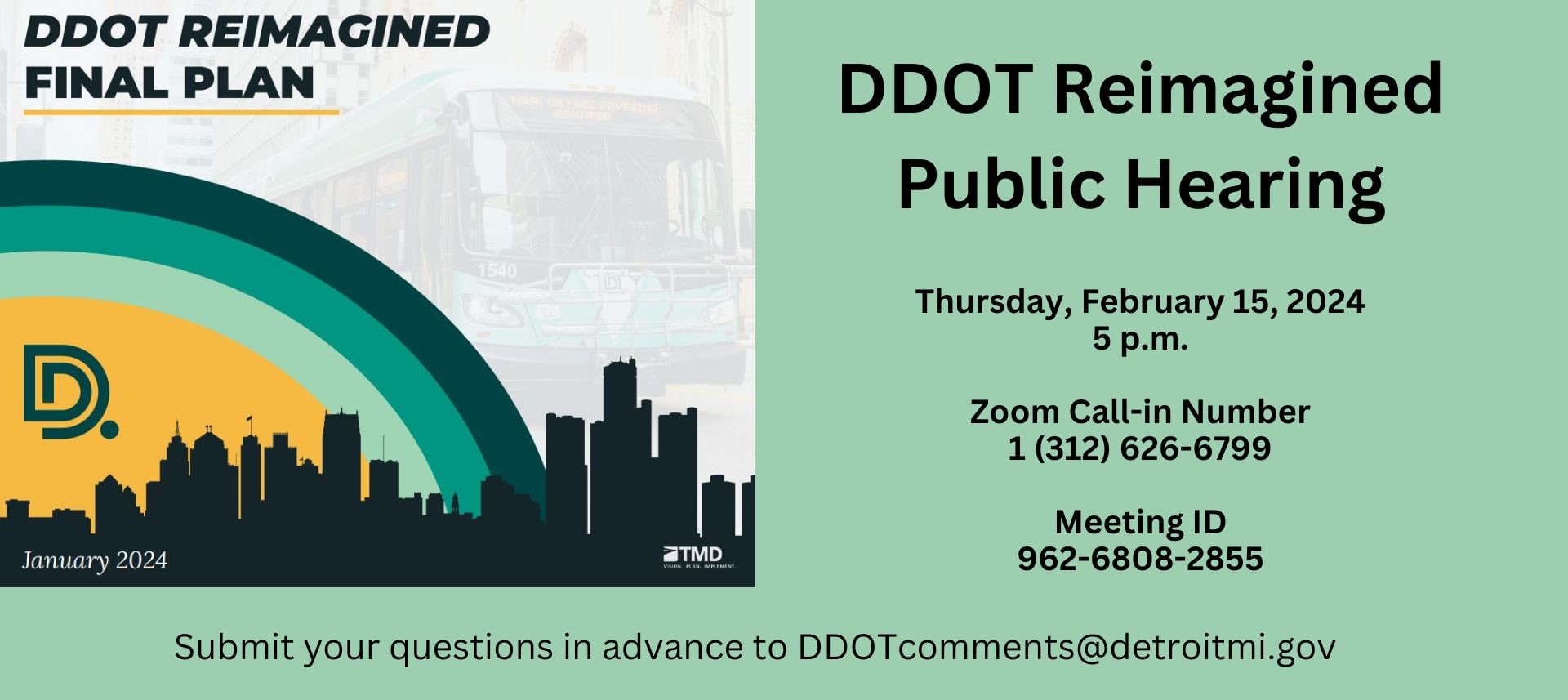 DDOT Reimagined Public Hearing