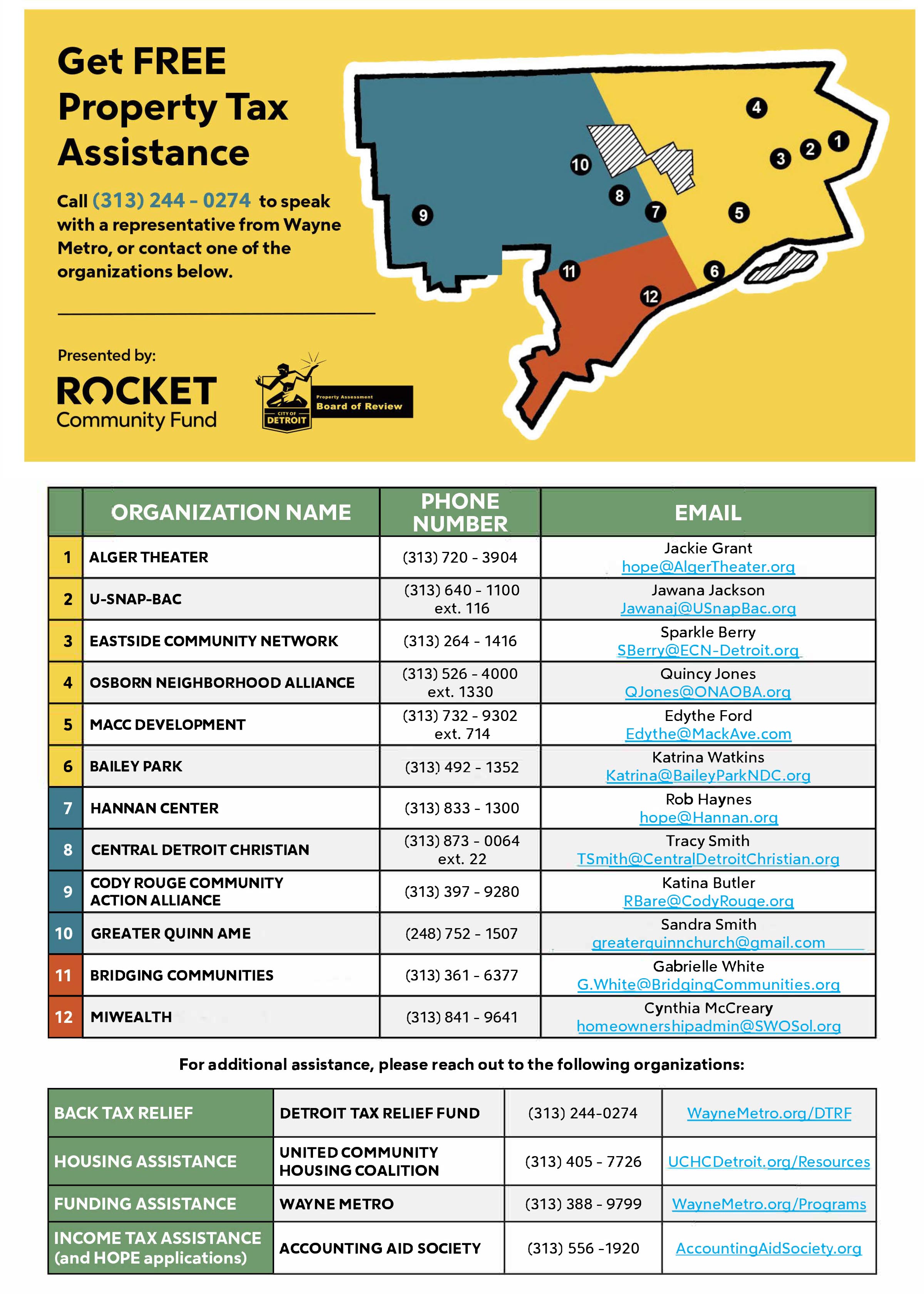 RCF Property Tax Assistance info 2024