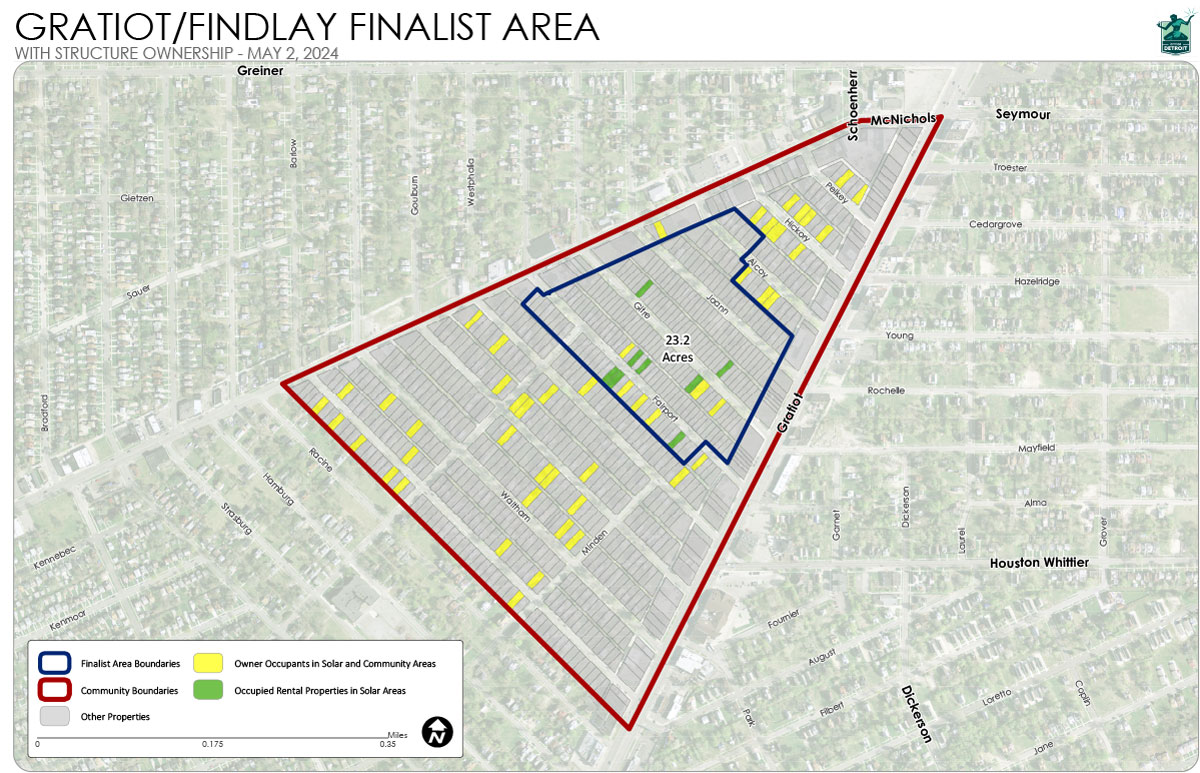 Gratiot Findlay Area Map