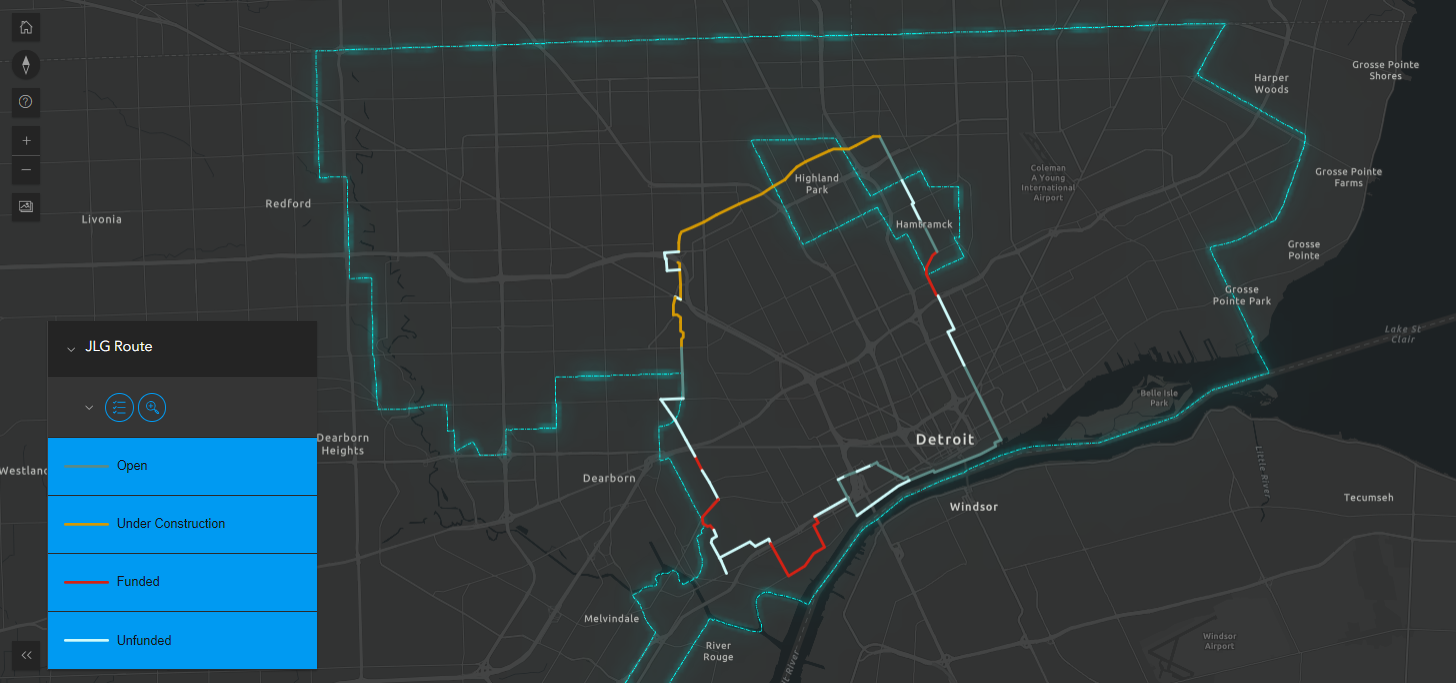 JLG Interactive Map