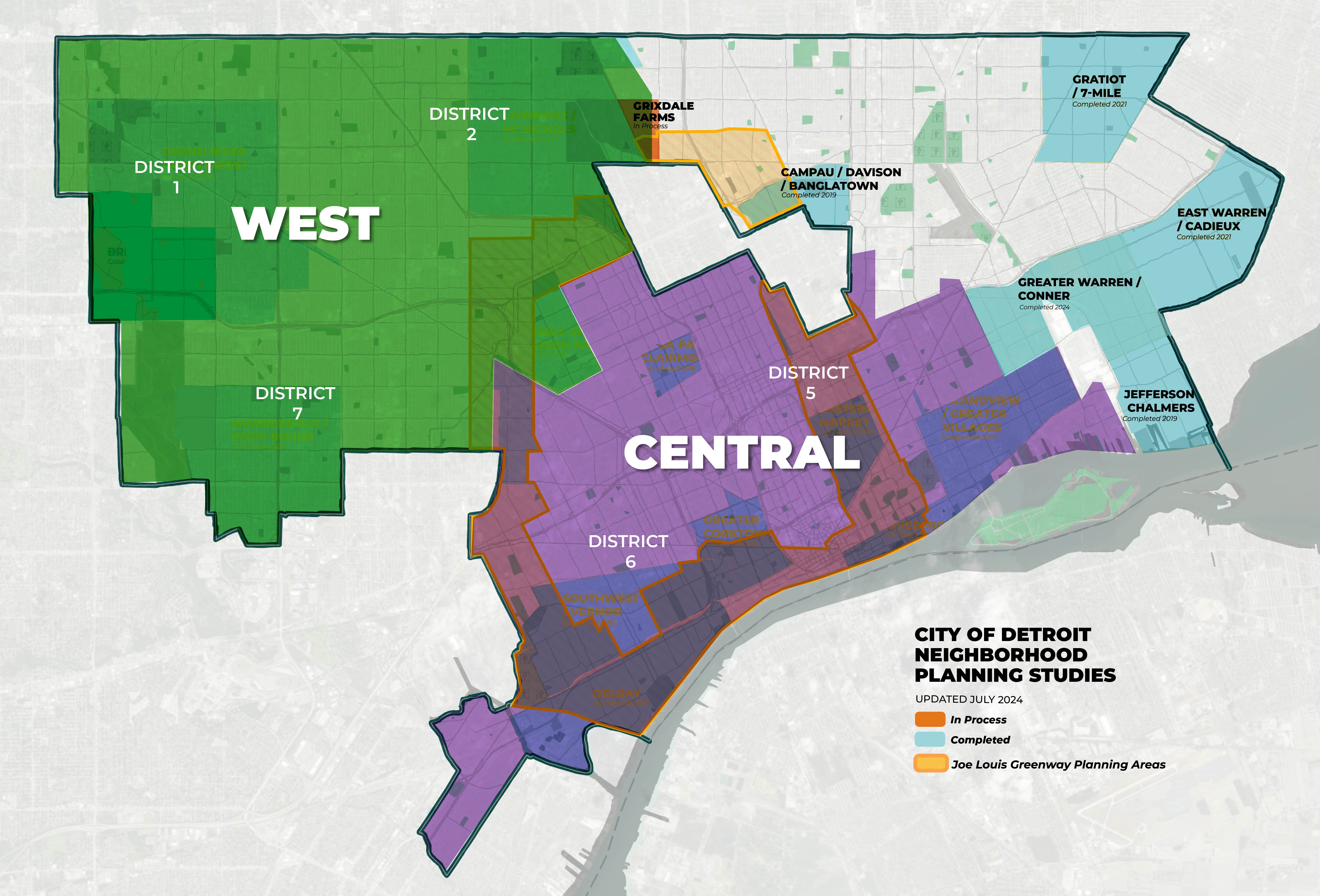 East Design Region Map