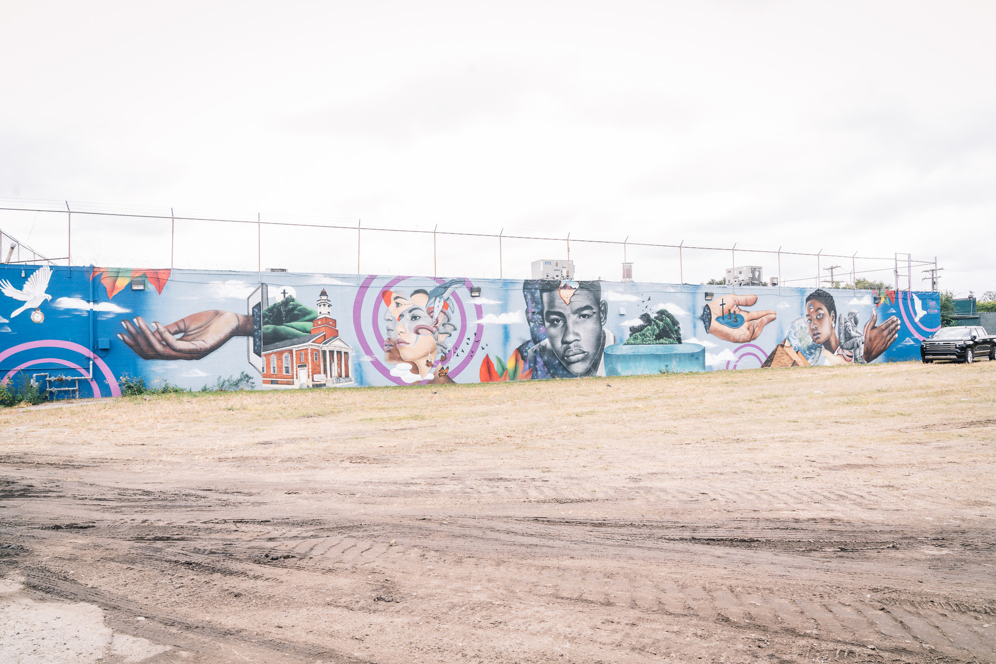 Joe Louis Greenway new murals1