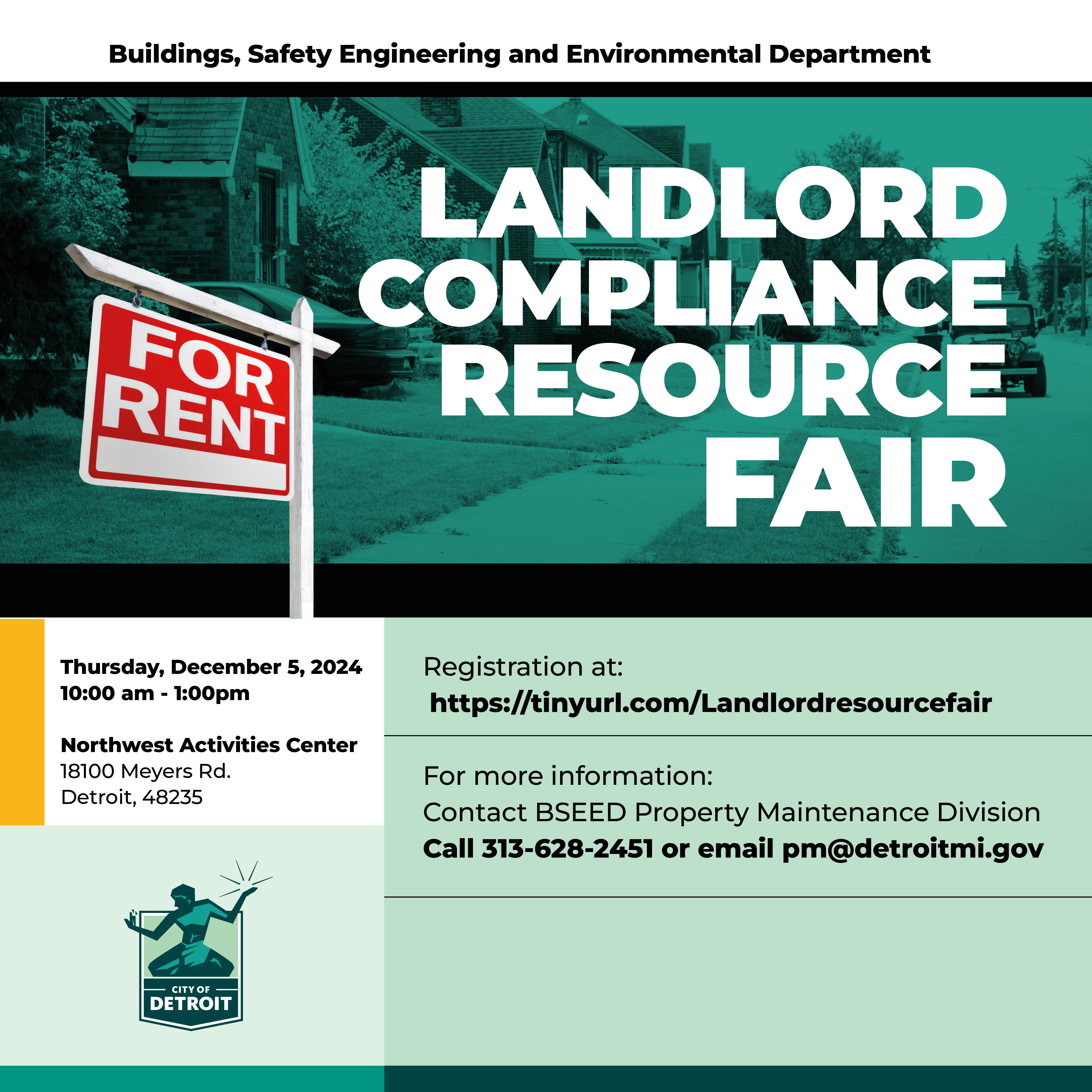 Landlord Compliance Resource Fair Social Media Image